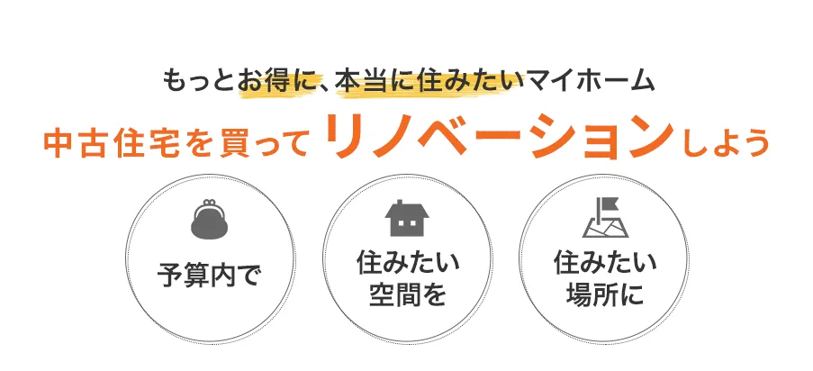 中古住宅を買ってリノベーションしよう